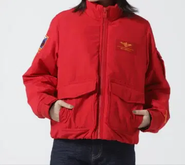 USMC 빨간색 점퍼/블루종