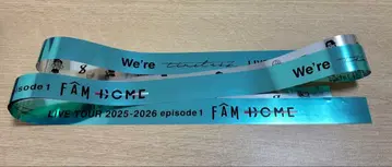 timelesz 돔 투어 fam 은색 테이프 풀 1개