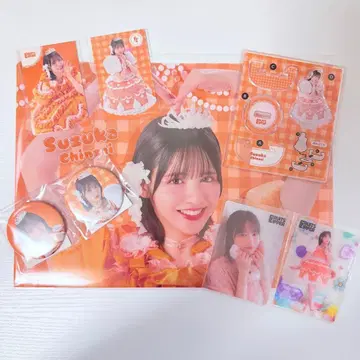 FRUITS ZIPPER 3주년 스키복권 진세이 스즈카 8점 묶음 판매