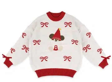 크리스마스 디즈니 릴린린 스웨터