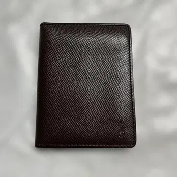 전시품 깨끗함 폴로 랄프로렌 카드 케이스 패스 케이스 명함지갑 브라운