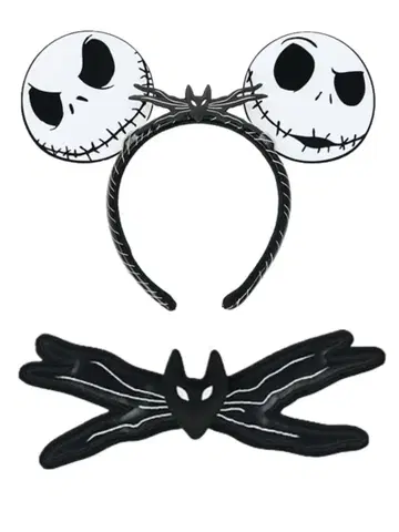 잭 스켈링턴 머리띠 세트