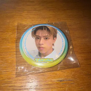 쿠와바라 타쿠미 빛 캔뱃지 TJBB 네오엑스 가챠