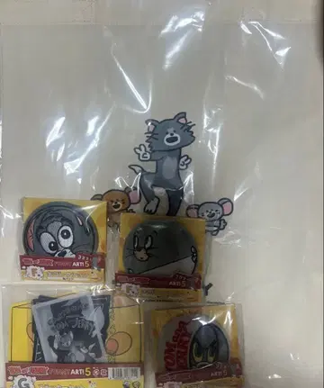 톰과 제리 해피 복권 5종 세트