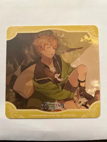 NU:카니발 누카니 AGF 이케부쿠로 GiGO 한정판 코스터 양귀비