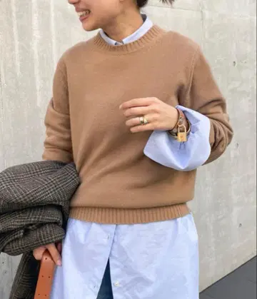 Deuxieme Classe EVERYDAY I LIKE 크루넥 니트