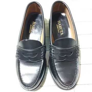 하루타 여성용 로퍼 블랙 미사용 새상품