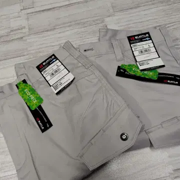 7052 카고 팬츠 W82 라이트 그레이 2장 세트