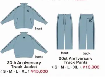 20th Anniversary 트랙 재킷 & 팬츠 세트