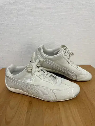 Puma 푸마 스피드캣 OG 화이트 스웨이드 스니커즈