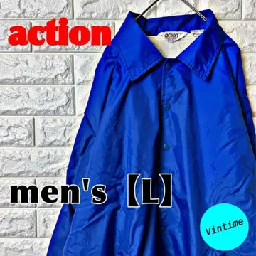 R14 [action] 나일론 자켓 [남성용 L] 블루