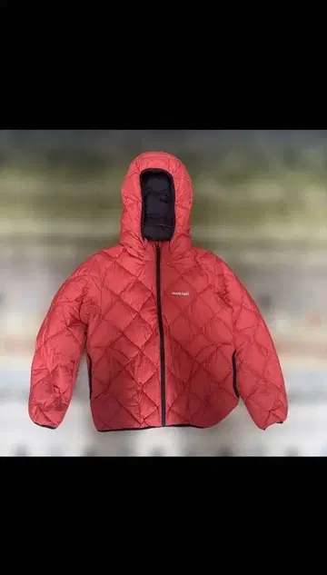 몽벨 리버서블 다운 자켓