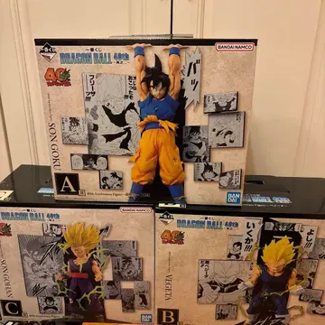 제일복권 드래곤볼 A상 손오공 B상 베지터 C상 손오반 3종 세트