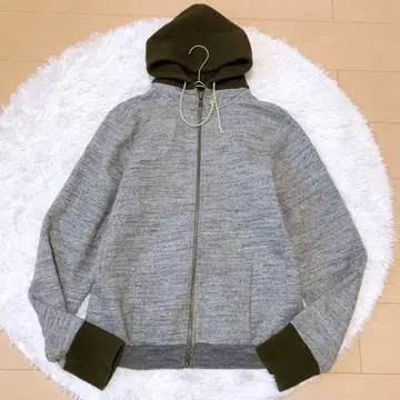 RED EAR 레어 풀 집업 후드티 속기모 손가락 구멍 맨투맨 XL