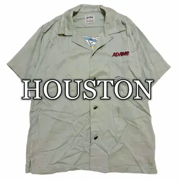 HOUSTON ADAMS UFO 볼링 셔츠 자수 반팔 셔츠