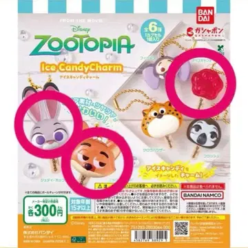 주토피아 아이스캔디 참 주디 닉 아이스캔디 세트