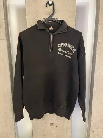 40~50s 빈티지 맨투맨 블랙