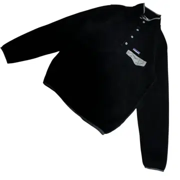 Patagonia 신틸라 스냅 T 플리스 자켓 블랙 M