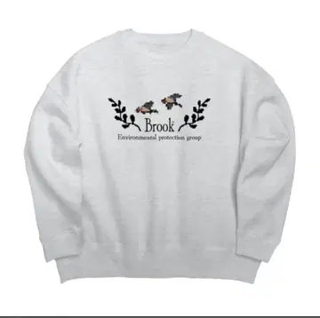 brook - 2024aw 16bit Logo Sweat