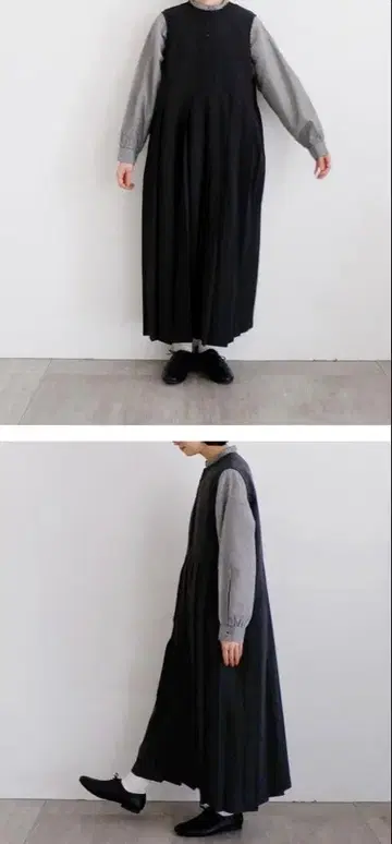 tandey 오로네 프로므나드 원피스 블랙