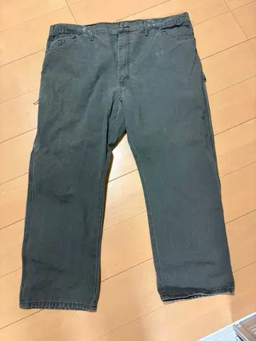 Dickies 카키 페인터 팬츠 44 x 30