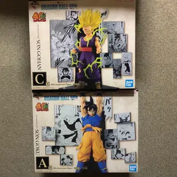 제일복권 드래곤볼 40th A 손오공 C 손오반 피규어