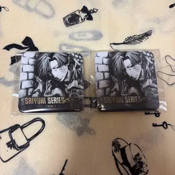 최유기 연필화ver. 스퀘어 캔뱃지 홍해아