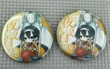 문호 스트레이독스 이즈미 쿄카 야샤 시라유키 캔뱃지 2개 세트