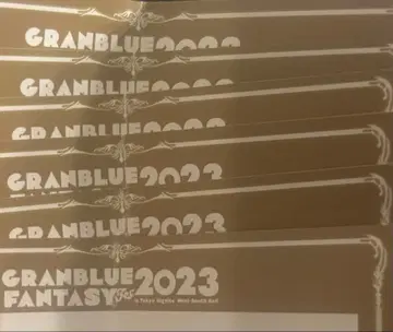 GRANBLUE FANTASY 그랑블루 페스티벌 2023 리얼 가챠 6장