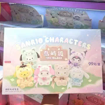 산리오 MINISO 폭스 아일랜드 6개 세트 FOXISLAND 미개봉
