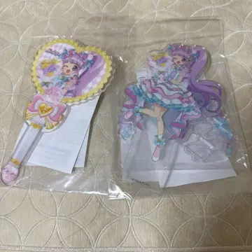 프리파라 두근두근 선물 포유 페어 아크릴 스탠드 마나카 논 두 개