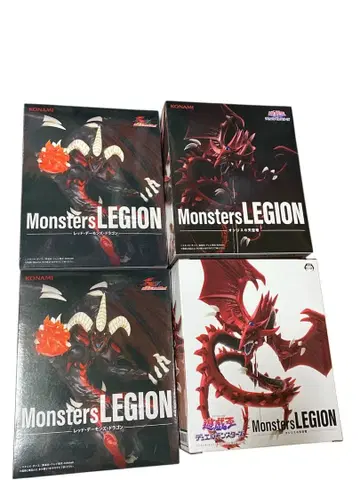 MonstersLEGION 오시리스의 천공룡 & 레드 데몬즈 드래곤 세트