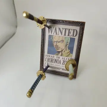 로로노아 조로 원피스 밀짚모자 해적단 수배서 컬렉션