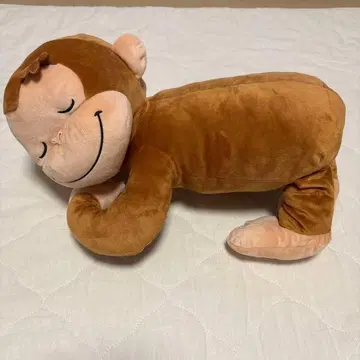 호기심 많은 조지 슈퍼 라지 봉제 인형 잠자는 모습