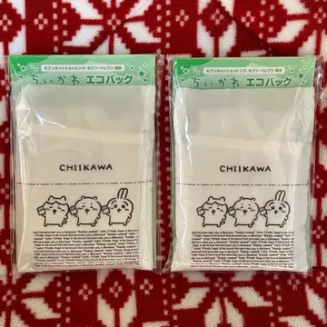 [미개봉 새상품] 치이카와 세븐일레븐 에코백 2개 세트 오늘 발송