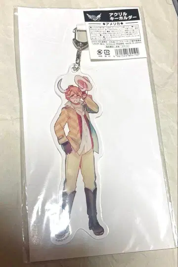 헤타리아 미국 아크릴 키링