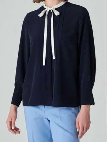 TOMORROWLAND Ballsey 클리어데신 보타이 블라우스