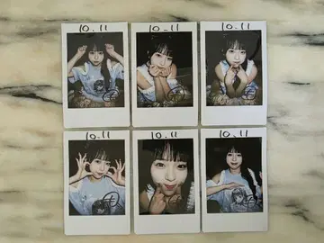 모치즈키 모모 치나츠 생일 기념 폴라로이드 6장 세트