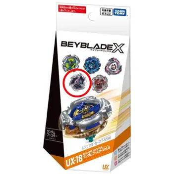 베이블레이드 X [베이코드 부착] UX-18-05 드란대거 7-55G
