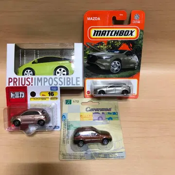 미니카 세트 프리우스 풀백카 토미카 피아트 MAZDA