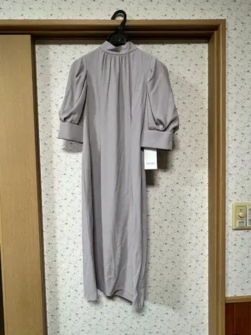 SNIDEL 쉬폰 원피스 그레이