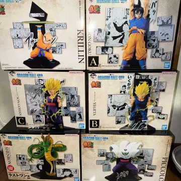 제일복권 DRAGON BALL 40th ~그 두 번째~ 피규어 6종 세트