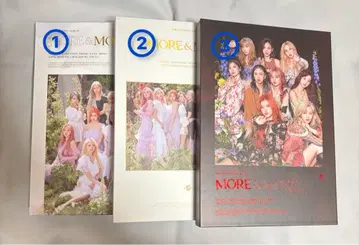 TWICE MORE & MORE 앨범 3장 세트