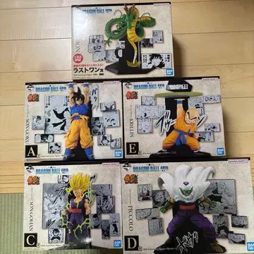 드래곤볼 제일복권 40th 그 두 번째 피규어 세트