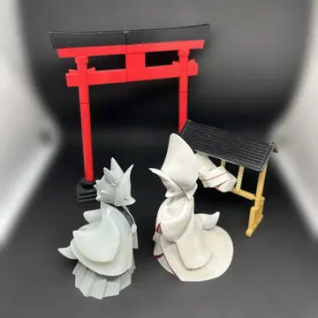 여우 시집 피규어 세트