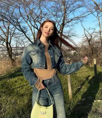 LAGUAGEM 데님 자켓