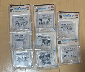 제일복권 드래곤볼 H MOKUJI 스탠드 & 로고 블록 8종