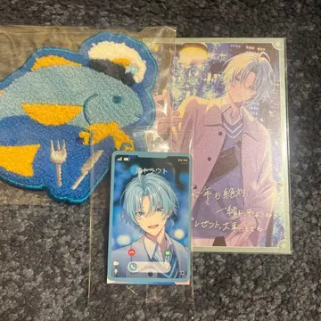 니지산지 나기사 트라웃 37 카드 코스터 스티커