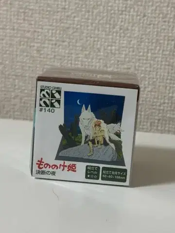 원령공주 미니어처 키트