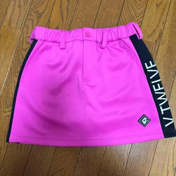 V12 골프 스커트 핑크 사이즈 1